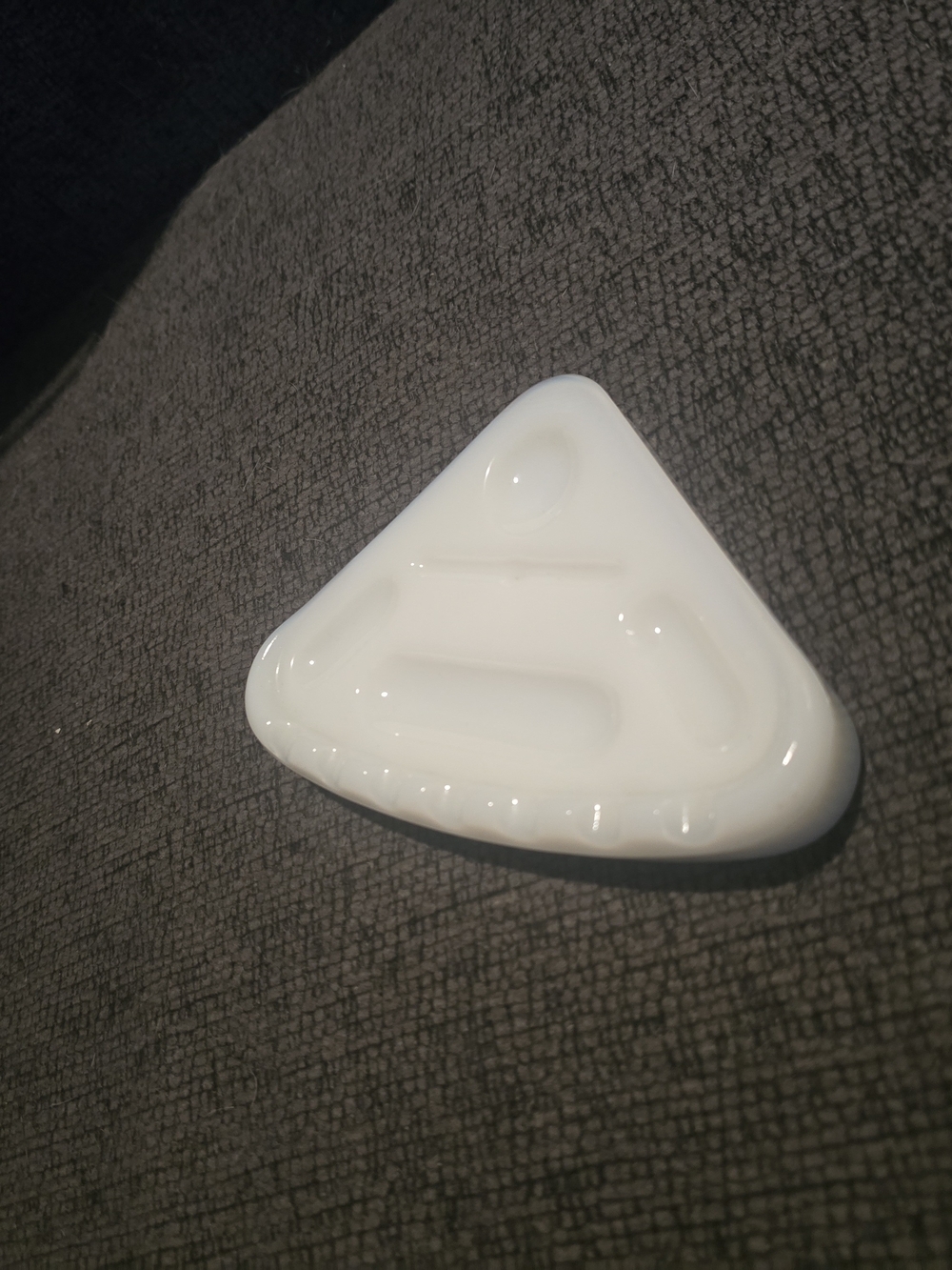 Rare Vintage Milk Glass Dentist Tool Tray